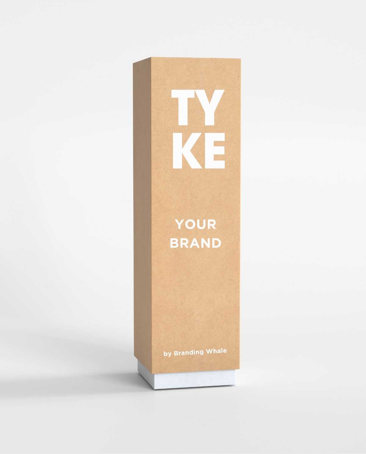 Branding Whale packaging product